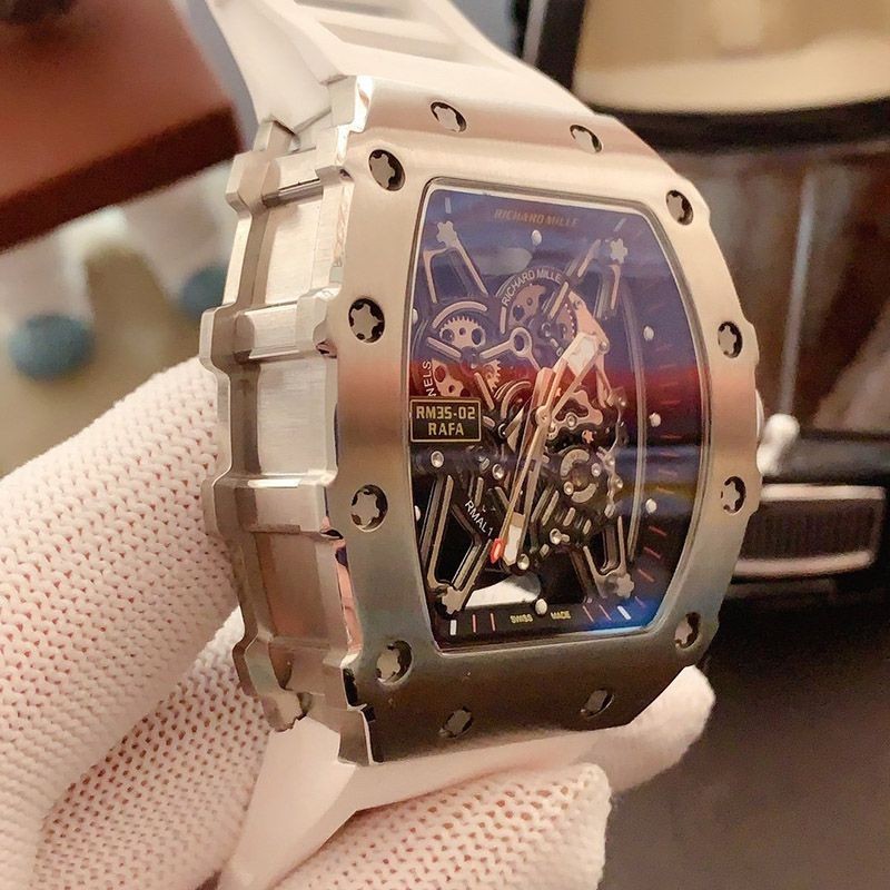 追跡付き発送 リシャールミル ダイヤモンドベゼル RM 35-02 RAFAEL NADAL 自動巻き RM35021人気